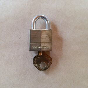 Vintage Master Padlock & Key